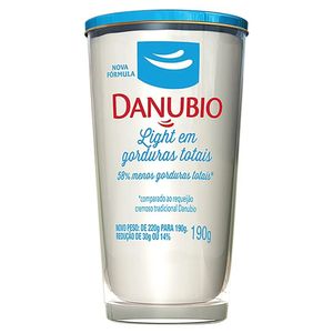 Requeijão Cremoso Danubio Light 190g