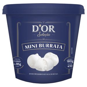 Queijo Burrata D'Or Seleção Mini 180g