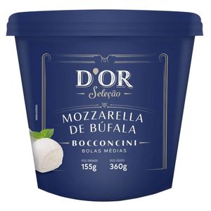 Queijo Mussarela de Búfala D'Or Seleção Bocconcini 360g
