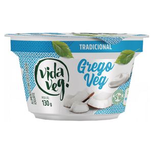 Iogurte Grego Vida Veg Vegano Tradicional 150g