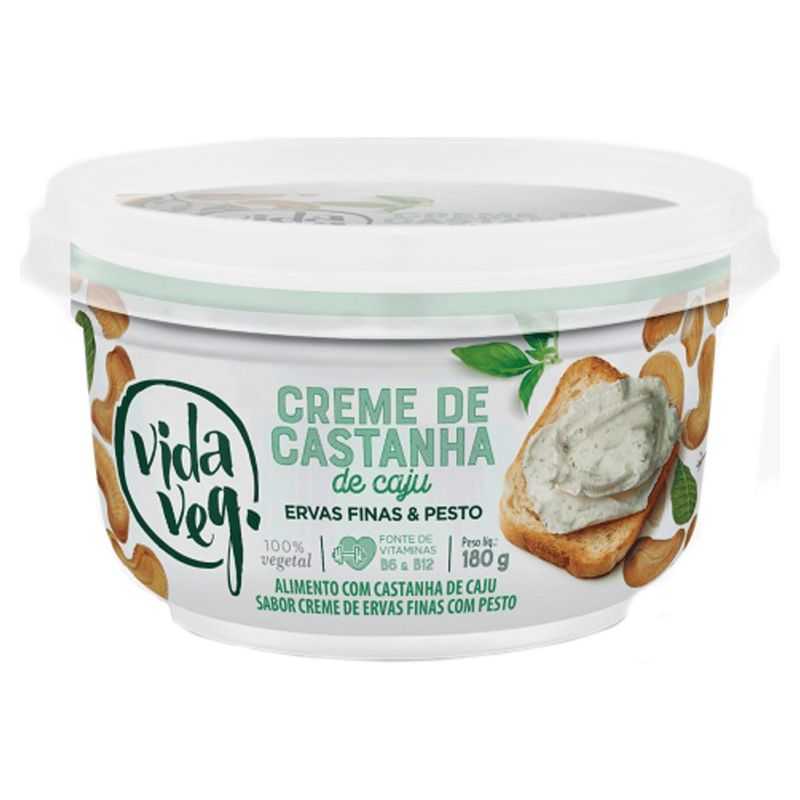 Creme-de-Castanha-de-Caju-Vida-Veg-com-Ervas-Finas-180g