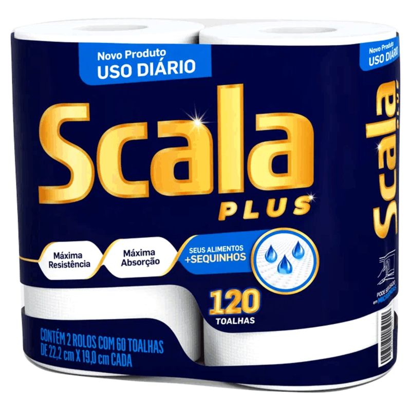 Papel-Toalha-Scala-Plus-Regular-Com-2-Rolos-e-60-Folhas-Cada