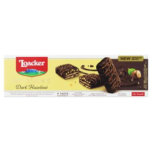 Biscoito Wafer Loacker Dark Hazelnut 100g