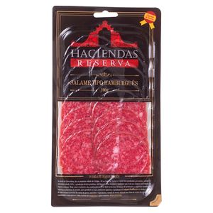 Salame Hamburguês Haciendas Reserva Fatiado 100g