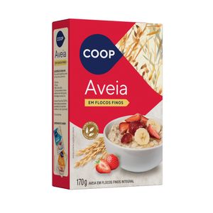 Aveia em Flocos Finos Coop 170g
