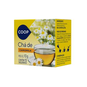 Chá Camomila Coop 10g