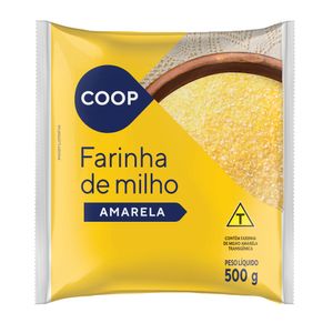 Farinha de Milho Amarela Coop 500g