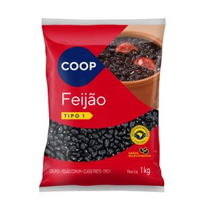 Feijão Preto Tipo 1 Coop 1kg