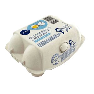 Ovos Brancos Grande Coop 6 Unidades