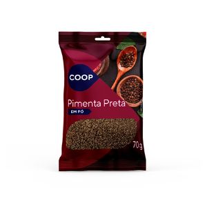 Pimenta do Reino Coop Moída 70g