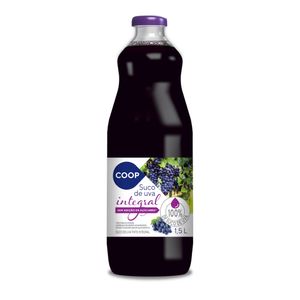 Suco Integral Sabor Uva Coop 1,5 litros