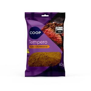 Tempero para Churrasco Coop 60g