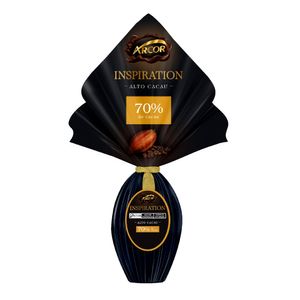 Ovo de Páscoa Amargo 70% Cacau Arcor Inspiration 190g