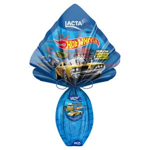 Ovo de Páscoa ao Leite Hot wheels Lacta 166g