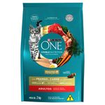 Racao-para-Gatos-Purina-One-Adultos-Frango-e-Carne-2kg