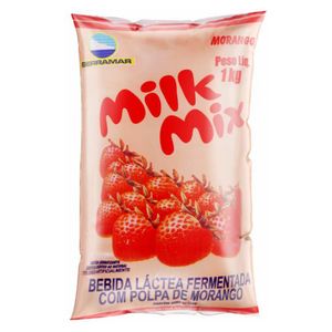 Iogurte Milk Mix Morango 1Kg
