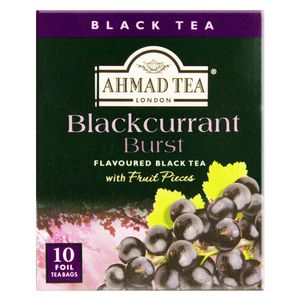 Chá Preto Blackcurrant Burst Ahmad Tea London 20g