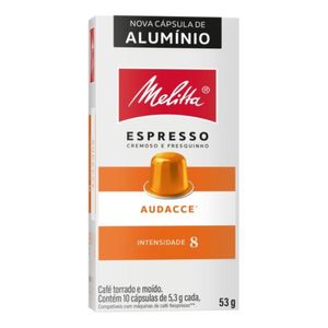 Café em Cápsula Melitta Espresso Audacce | Com 10 Cápsulas