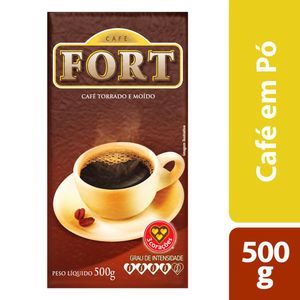 Café Torrado e Moído Fort Forte a Vácuo 500g