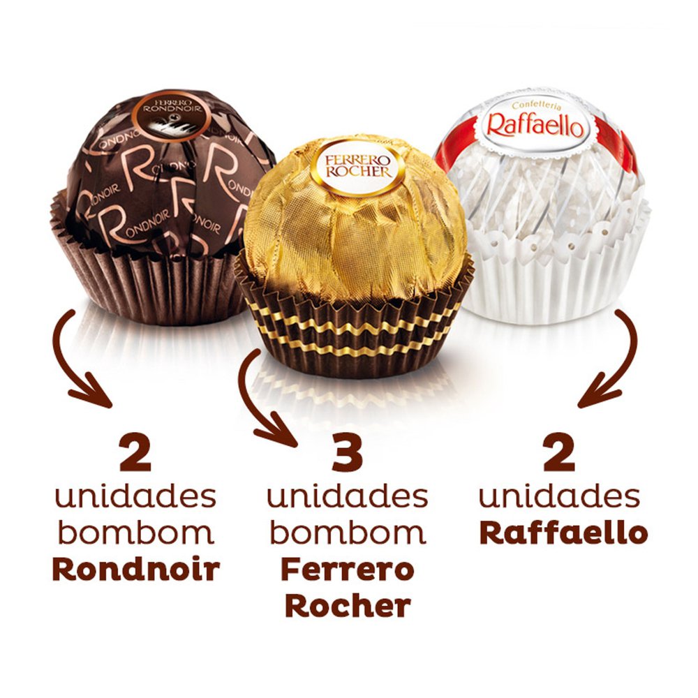 Bombom Ferrero Rocher Collection 77g - Supermercado Coop