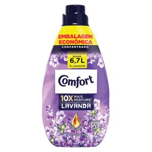 Amaciante para Roupas Comfort Concentrado Óleo de Lavanda 1,5L