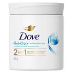 Creme-para-Tratamento-Dove-2-em-1-Hidratacao-Vitaminas-A-e-E-500g