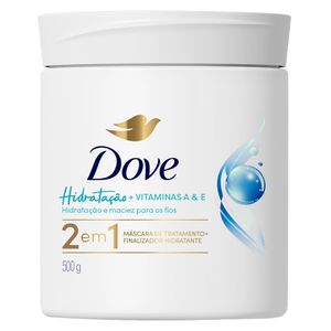 Creme para Tratamento Dove 2 em 1 Hidratação + Vitaminas A e E 500g