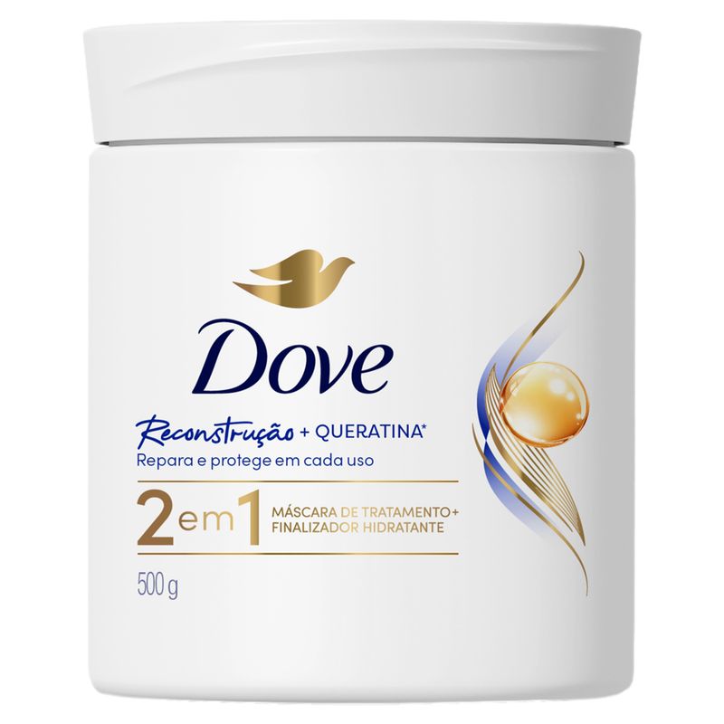 Creme-para-Tratamento-Dove-2-em-1-Reconstrucao-Queratina-500g