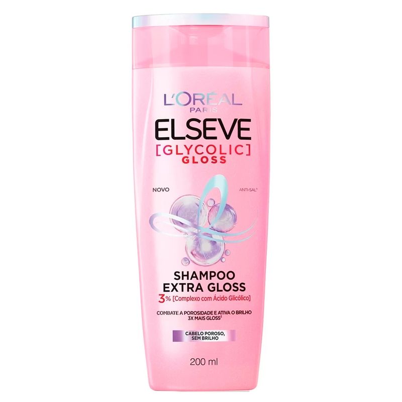 Shampoo-Elseve-Glycolic-Gloss-200ml