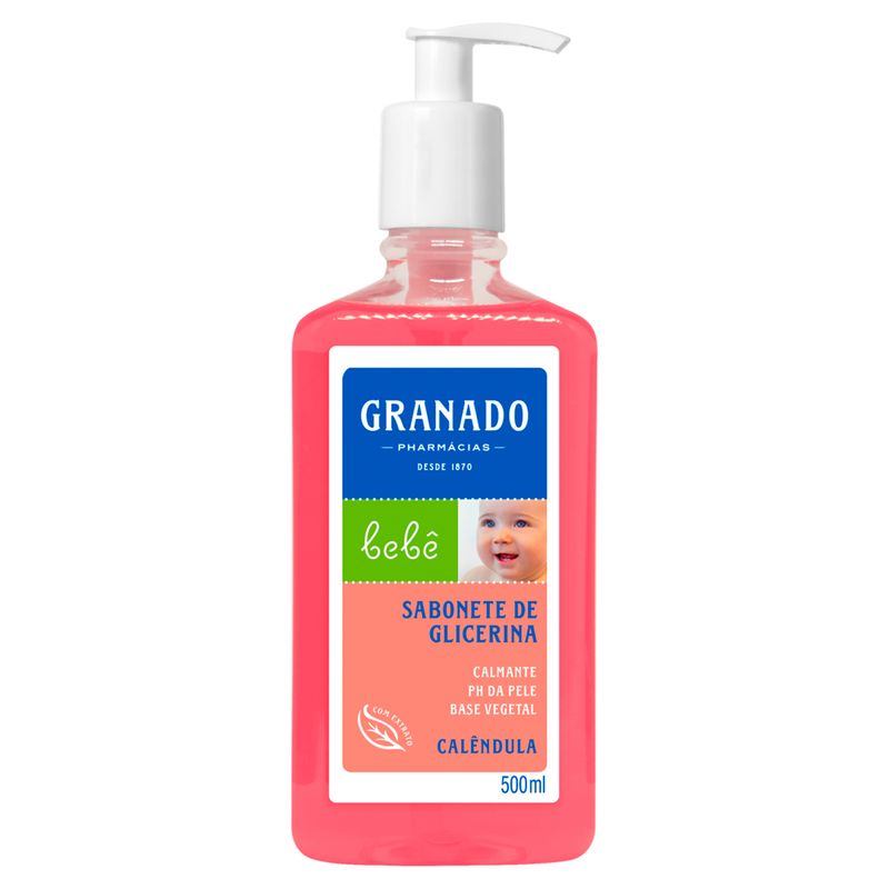 Sabonete-Liquido-Infantil-Granado-Bebe-Glicerina-Calendula-Pump-500ml