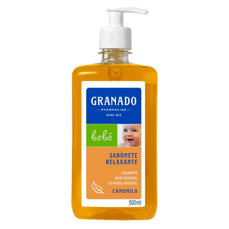 Sabonete-Liquido-Infantil-Granado-Bebe-Relaxante-Camomila-Pump-500ml