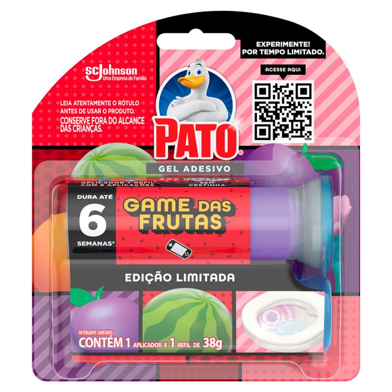 Desodorizador-Sanitario-Pato-Gel-Adesivo-Game-das-Frutas-38g