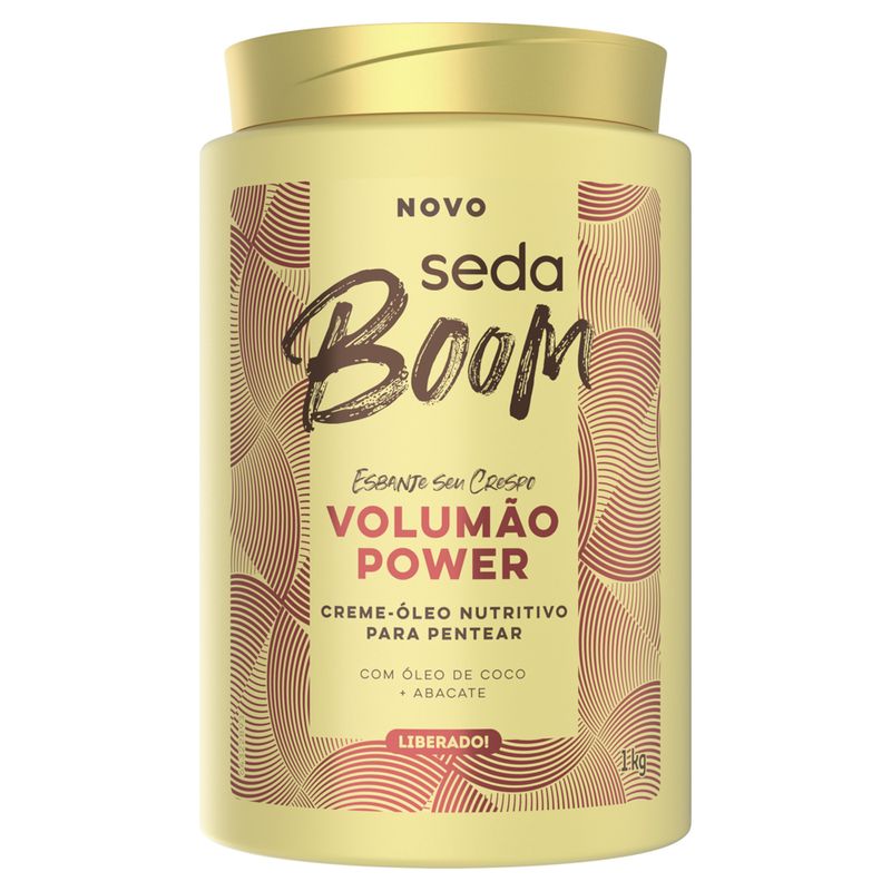 Creme-para-Pentear-Seda-Boom-Volumao-Power-1kg