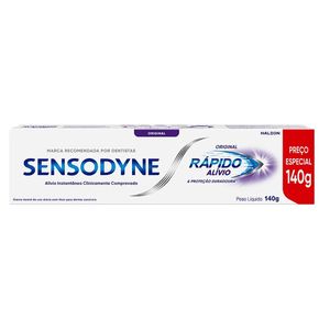 Creme Dental Sensodyne Rápido Alívio 140g