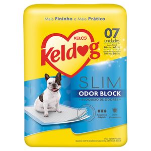 Tapete Higiênico Keldog Slim Ultra Dry | Com 7 Unidades