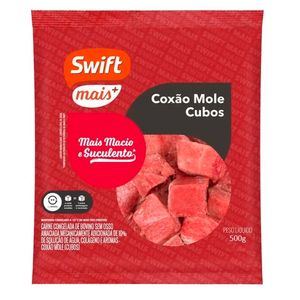 Coxão Mole Bovino Swift em Cubos 500g