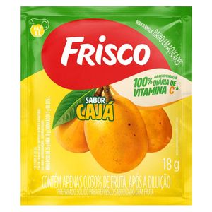 Refresco em Pó Frisco Cajá 18g
