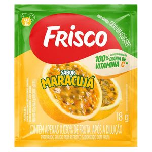 Refresco em Pó Frisco Maracujá 18g