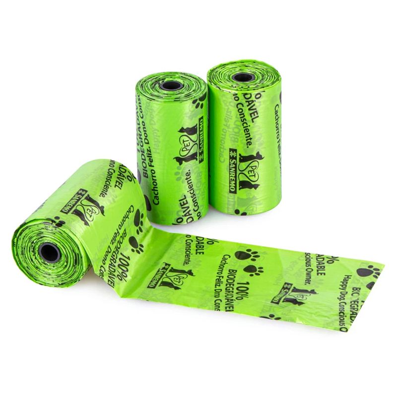 Sacola-Higienica-Sanremo-Descartavel-para-Pets-4L-Com-3-Rolos-com-20-Unidades-Cada