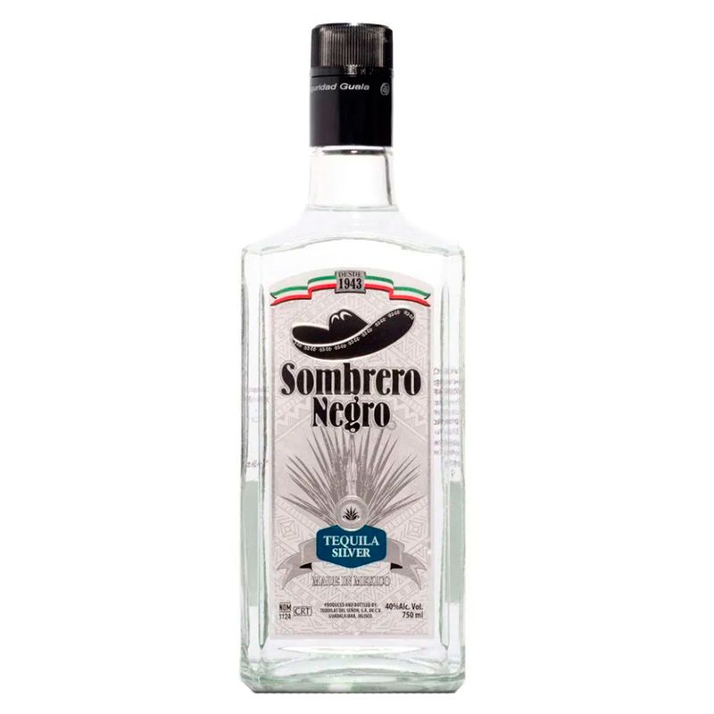 Tequila-Sombrero-Negro-Silver-750ml