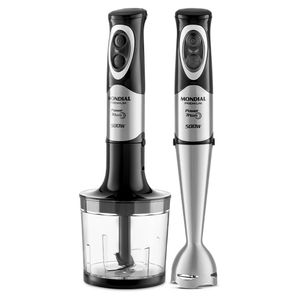 Mixer Mondial Premium Power Preto Inox 127V | Ref:M-07