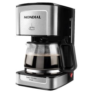 Cafeteira Elétrica Mondial Dolce Arome Preta 127V | Ref:C-32-32X