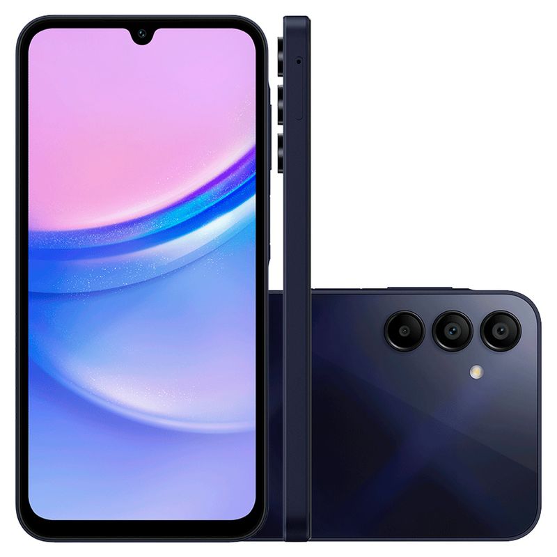 Smartphone Samsung Galaxy A15 4G 128GB 4GB Azul Escuro