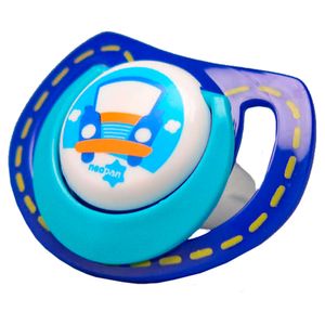Chupeta Neopan Estampada Carro Ortodôntica Azul N°2