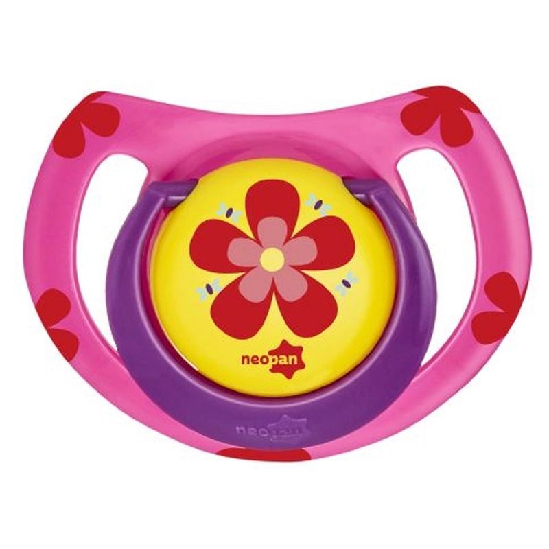Chupeta-Neopan-Estampada-Flor-Ortodontica-Rosa-N2