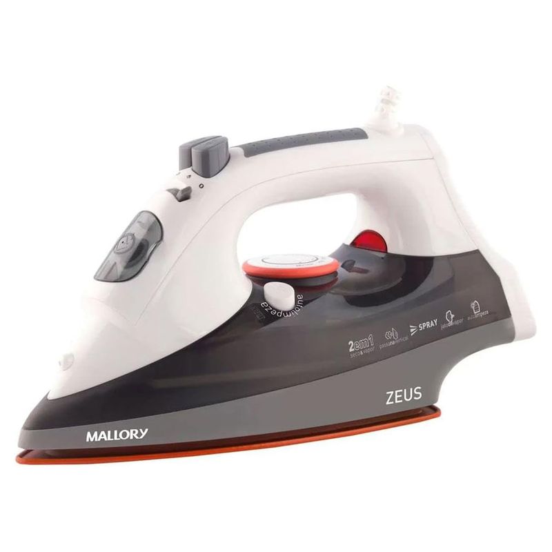 Ferro-de-Passar-Mallory-Zeus-Ceramic-a-Vapor-220V