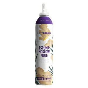 Espuma para Drink Easy Drinks Moscow Mule Zero Açúcar Gengibre 260g