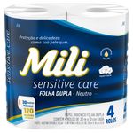 Papel-Higienico-Mili-Sensitive-Care-Folha-Dupla-Neutro-30M-Com-4-Rolos
