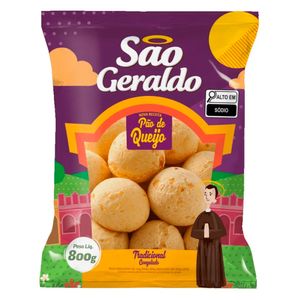 Pão de Queijo Congelado São Geraldo Tradicional 800g