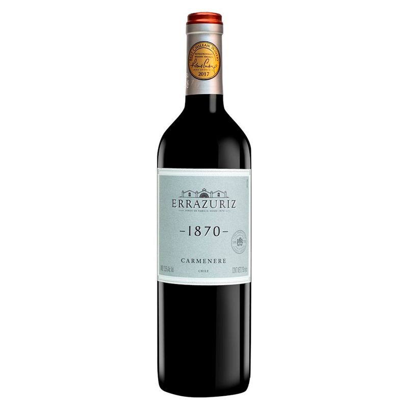Vinho-Chileno-Errazuriz-1870-Carmenere-Tinto-750ml
